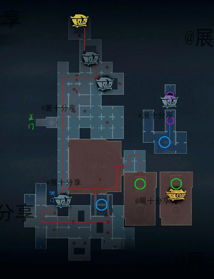 超自然行动组昆仑秘境极限地图小抄,超自然行动组昆仑秘境极限侧门在上,超自然行动组昆仑秘境极限