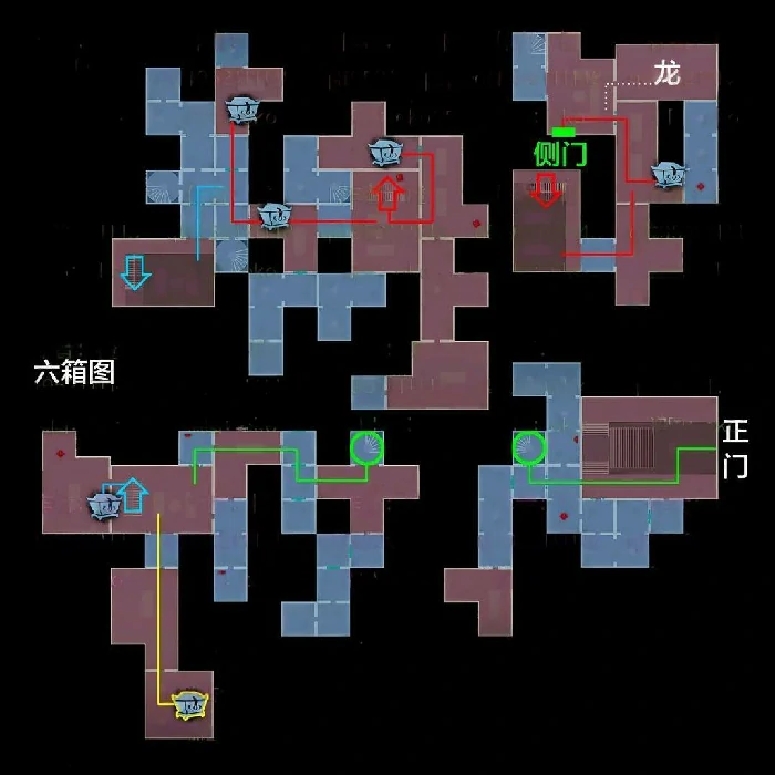 超自然行动组L形小抄分享,超自然行动组L形全地图小抄,超自然行动组L形小抄