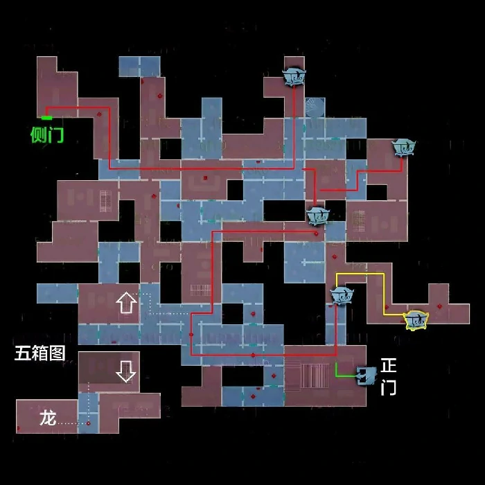 超自然行动组L形小抄分享,超自然行动组L形全地图小抄,超自然行动组L形小抄