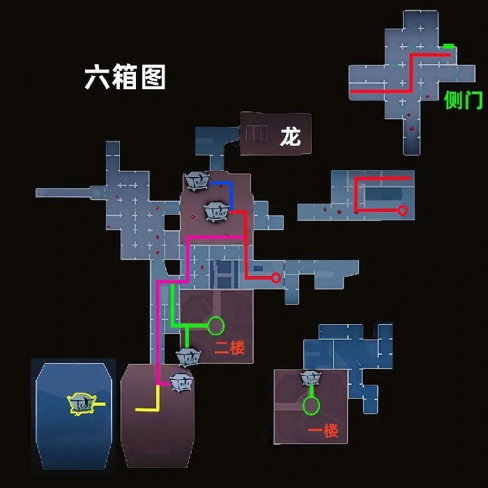 超自然行动组昆仑秘境极限地图小抄,超自然行动组昆仑秘境极限侧门在上,超自然行动组昆仑秘境极限
