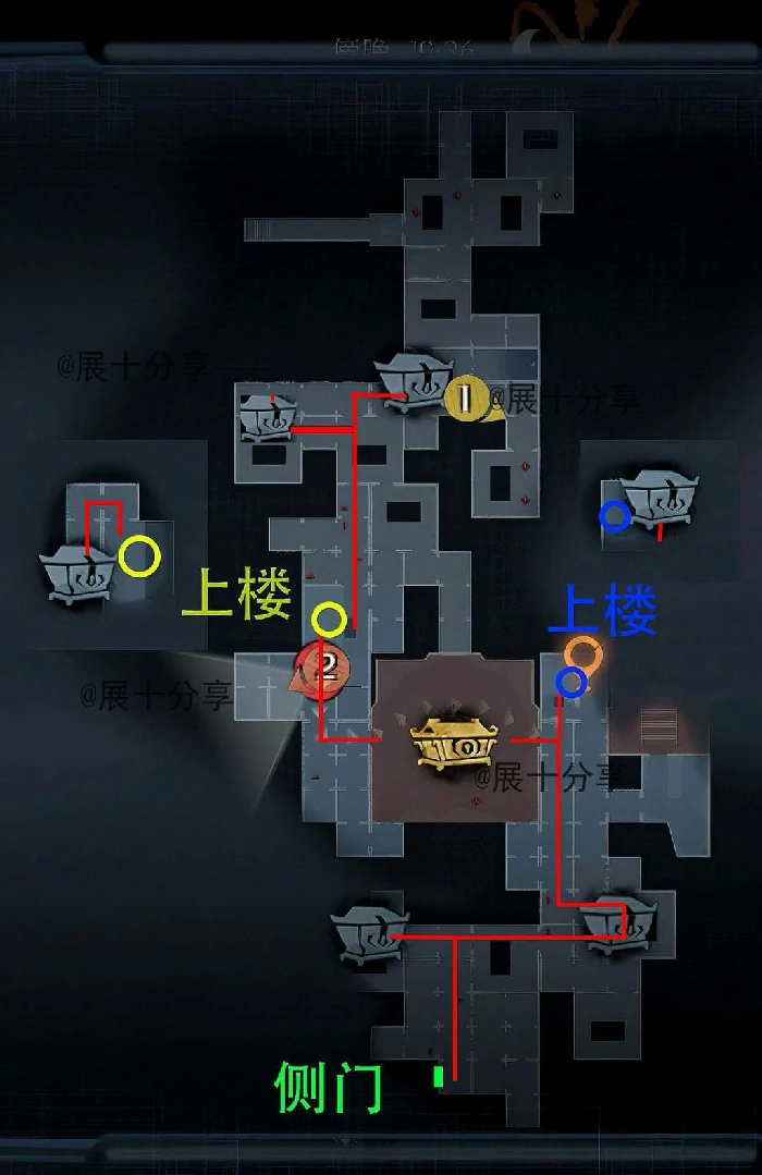 超自然行动组古城,超自然行动组古城地图小抄,超自然行动组古城困难地图小抄