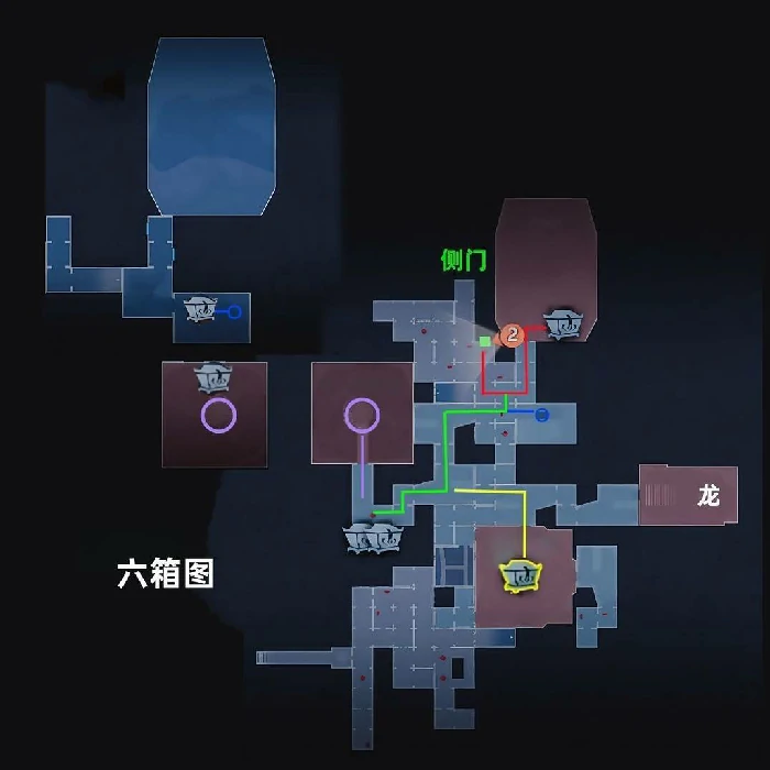 超自然行动组昆仑秘境极限地图小抄,超自然行动组昆仑秘境极限侧门在上,超自然行动组昆仑秘境极限