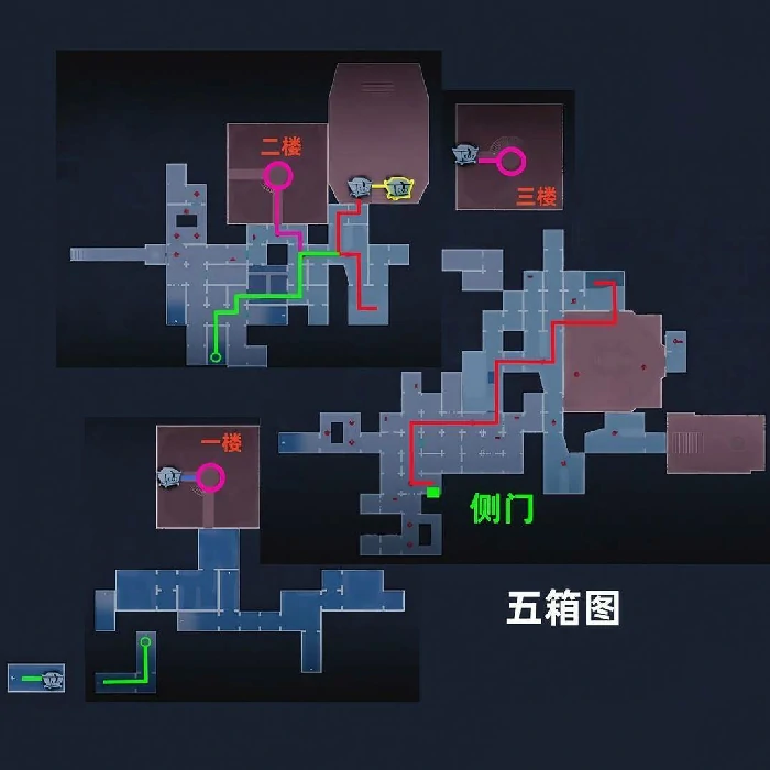 超自然行动组侧门在下地图小抄,超自然行动组昆仑秘境极限侧门在下,超自然行动组昆仑秘境