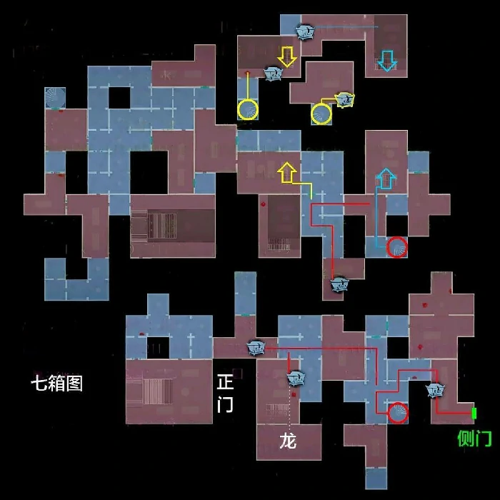 超自然行动组L形小抄分享,超自然行动组L形全地图小抄,超自然行动组L形小抄