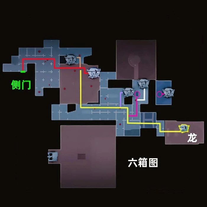超自然行动组侧门在下地图小抄,超自然行动组昆仑秘境极限侧门在下,超自然行动组昆仑秘境