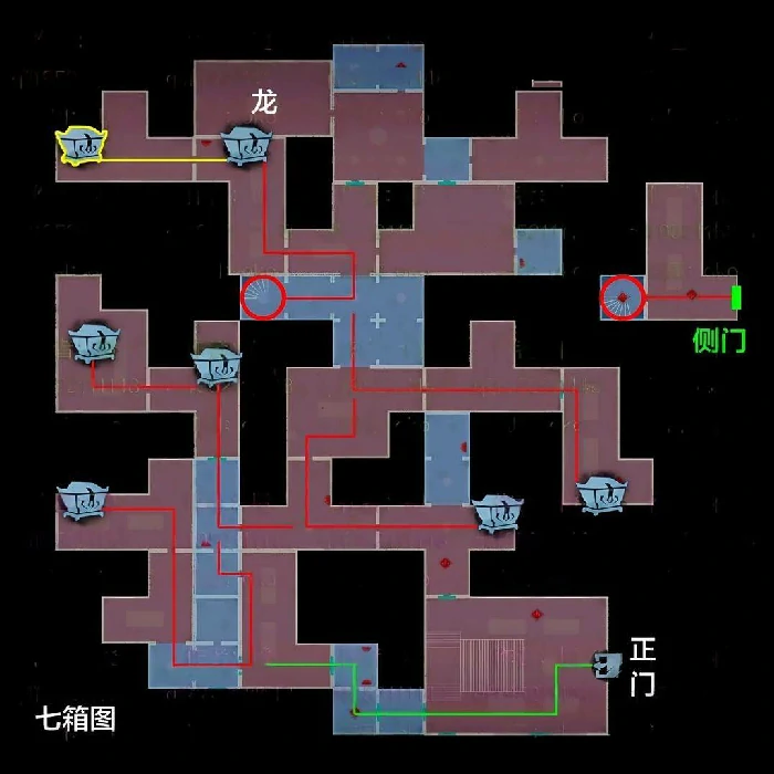 超自然行动组L形小抄分享,超自然行动组L形全地图小抄,超自然行动组L形小抄
