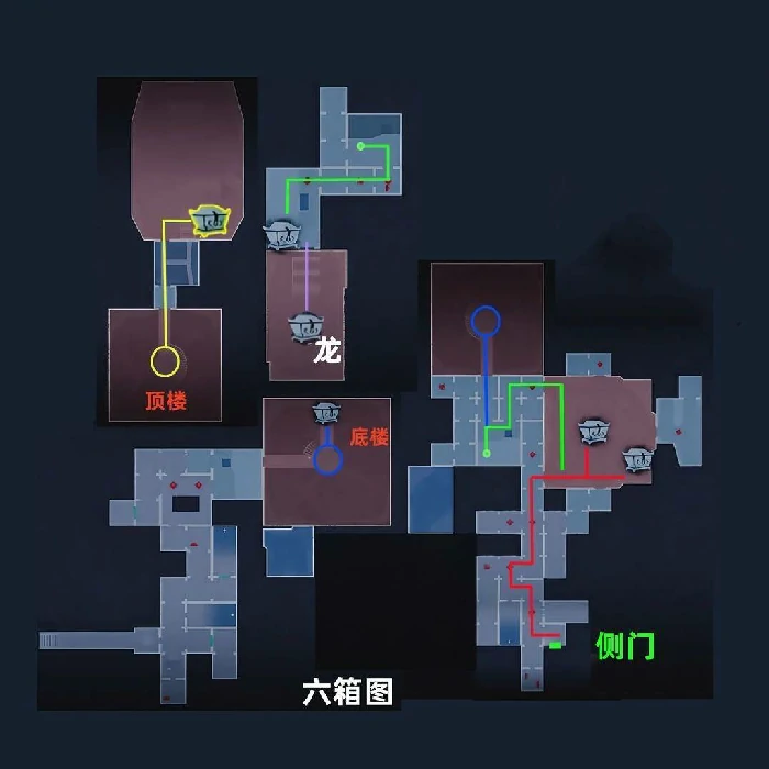 超自然行动组侧门在下地图小抄,超自然行动组昆仑秘境极限侧门在下,超自然行动组昆仑秘境