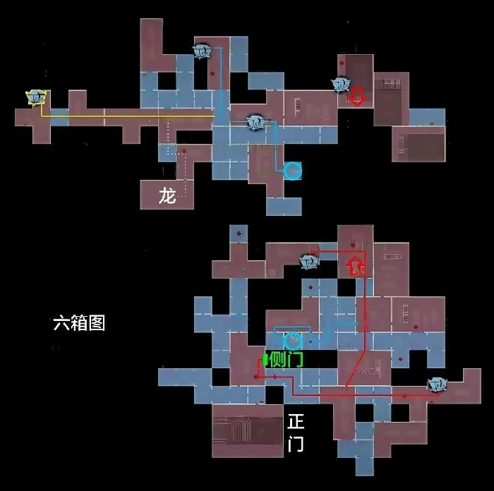 超自然行动组L形小抄分享,超自然行动组L形全地图小抄,超自然行动组L形小抄