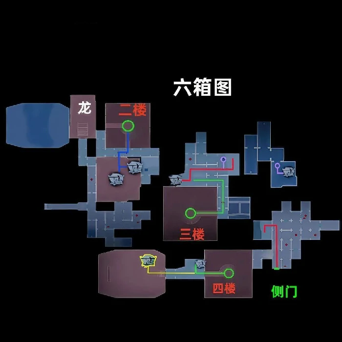 超自然行动组侧门在下地图小抄,超自然行动组昆仑秘境极限侧门在下,超自然行动组昆仑秘境