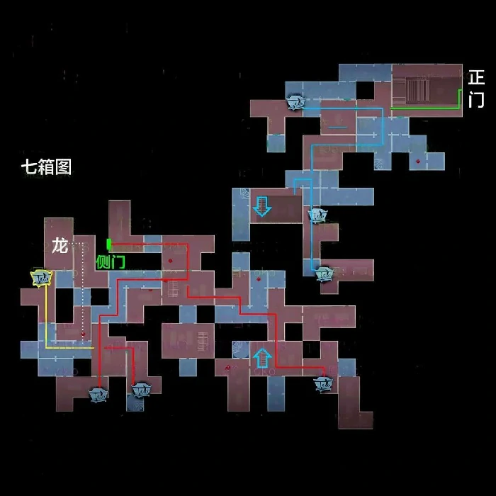 超自然行动组L形小抄分享,超自然行动组L形全地图小抄,超自然行动组L形小抄