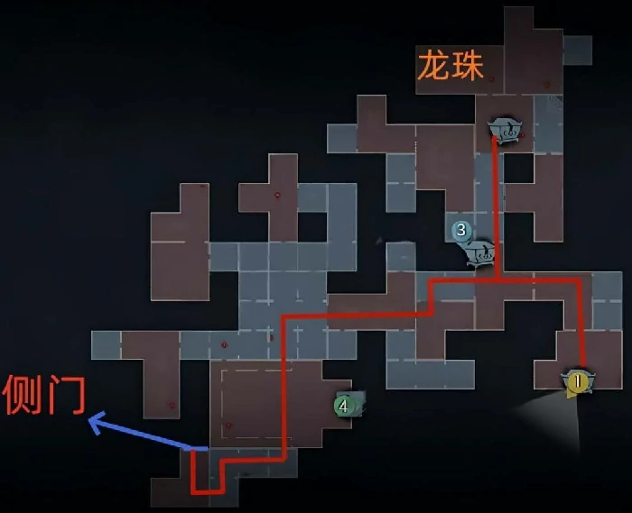 超自然行动组全L小抄,超自然行动组精绝古城困难全L小抄,超自然行动组古城L型小抄
