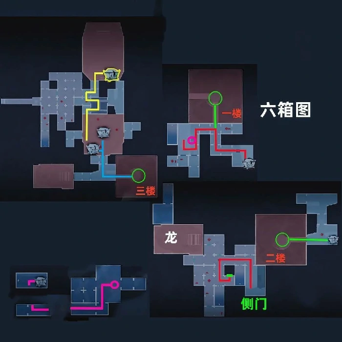 超自然行动组昆仑秘境极限地图小抄,超自然行动组昆仑秘境极限侧门在上,超自然行动组昆仑秘境极限