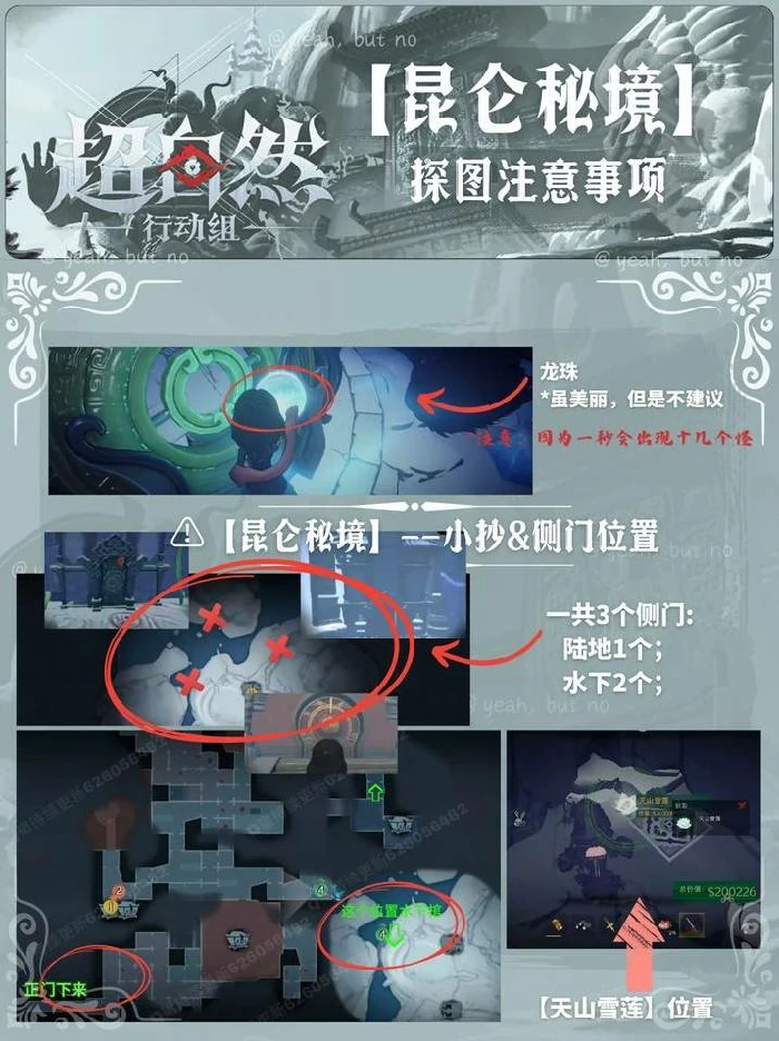 超自然行动组昆仑秘境侧门,超自然行动组昆仑秘境回收物,超自然行动组昆仑秘境探索