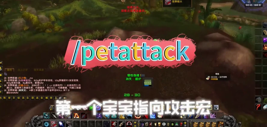 魔兽世界,魔兽世界wlk怀旧服生存猎人常用宏大全,猎人宏命令汇总,魔兽世界