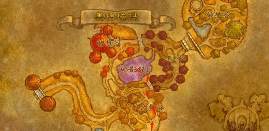 魔兽世界,魔兽世界怒焰裂谷在哪里,魔兽世界怒焰裂谷位置介绍,魔兽世界