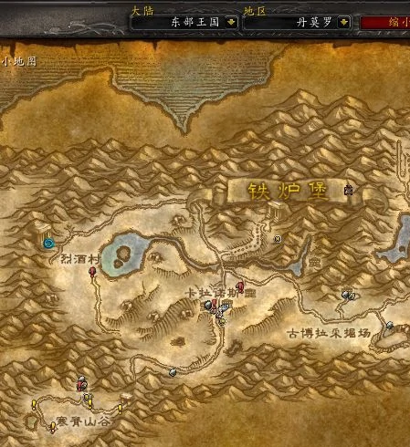 魔兽世界,魔兽世界西部荒野在哪里,西部荒野位置介绍,魔兽世界