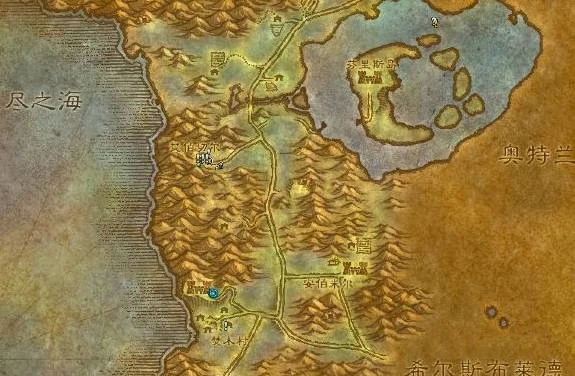 魔兽世界,魔兽世界银松森林怎么去,前往银松森林方法,魔兽世界