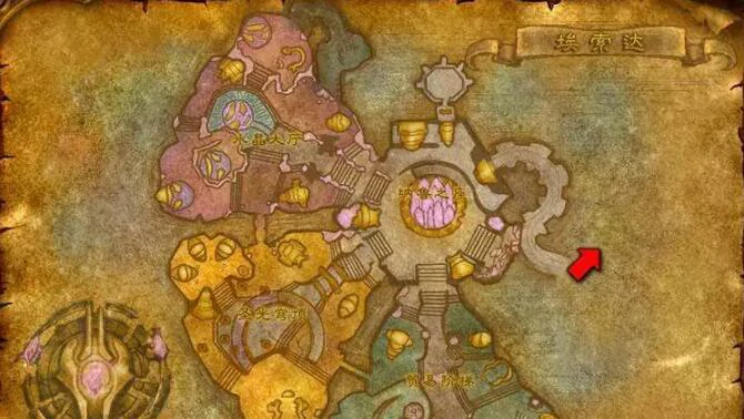 魔兽世界,魔兽世界德莱尼主城在哪里,魔兽世界德莱尼主城位置介绍,魔兽世界
