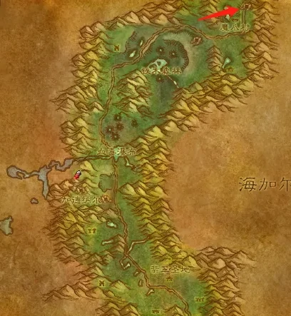 魔兽世界,魔兽世界怀旧服黑海岸怎么去月光林地,黑海岸去月光林地路线介绍,魔兽世界