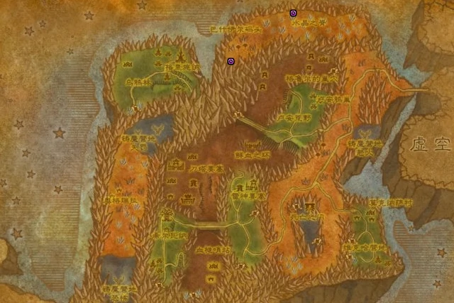 魔兽世界,魔兽世界刀锋山矿点在哪,刀锋山矿点位置介绍,魔兽世界