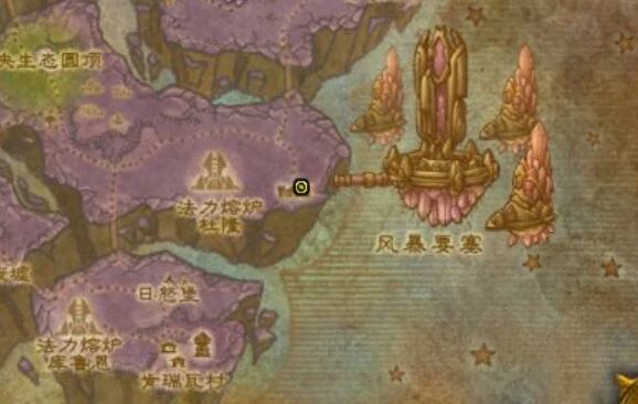 魔兽世界,魔兽世界虚空风暴熔炉在哪,虚空风暴熔炉位置介绍,魔兽世界