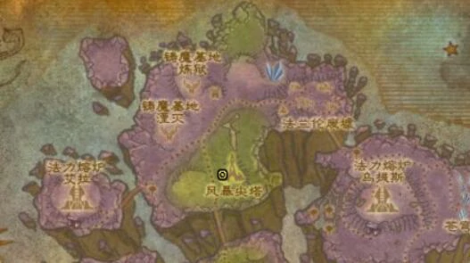魔兽世界,魔兽世界虚空风暴熔炉在哪,虚空风暴熔炉位置介绍,魔兽世界