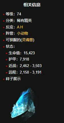 魔兽世界,魔兽世界灰熊丘陵稀有宠物在哪,灰熊丘陵稀有宠物位置,魔兽世界