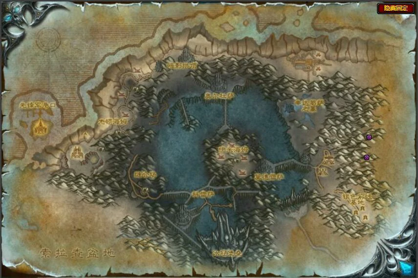 魔兽世界,魔兽世界冰冠冰川稀有在哪,魔兽世界冰冠冰川稀有位置介绍,魔兽世界