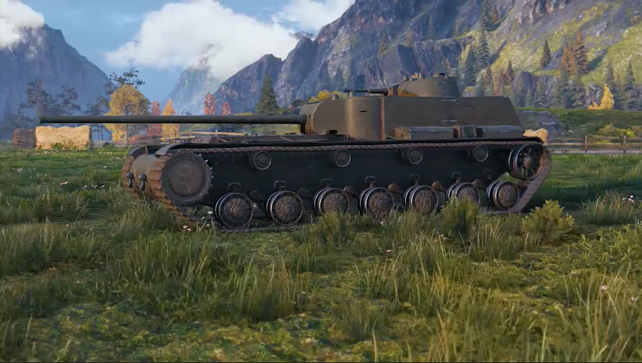 坦克世界,超重型自行反坦克炮,KV-4 KTTS,坦克世界,World Of Tanks,坦克世界