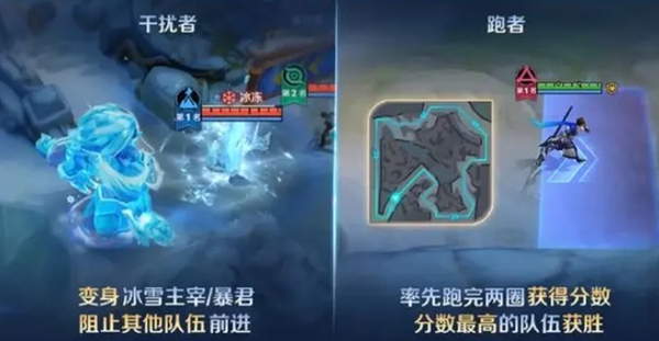 王者荣耀,冰雪快跑模式英雄选择推荐,王者荣耀