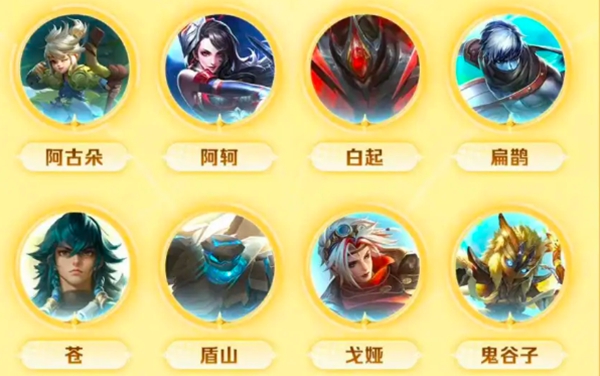 王者荣耀,传说皮肤投票候选英雄介绍,王者荣耀