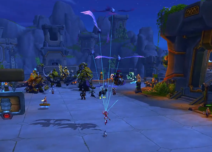 魔兽世界,系缚微光蝶,魔兽世界,World of Warcraft,魔兽世界