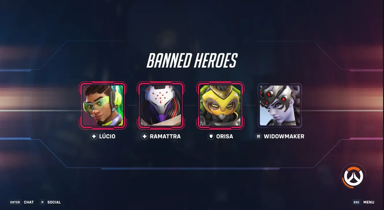 守望先锋,禁用,机制,守望先锋,Overwatch,守望先锋