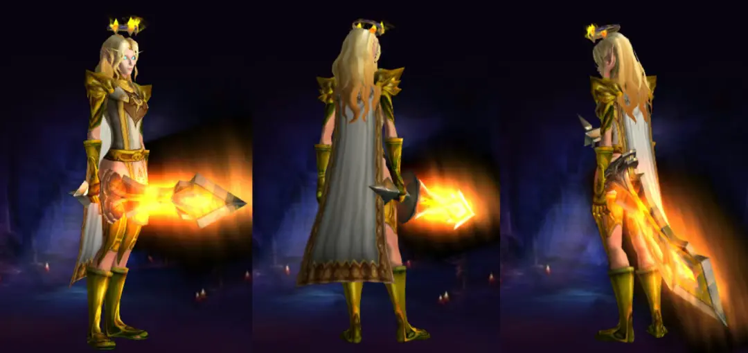 魔兽世界,精灵圣斗士幻化,魔兽世界,World of Warcraft,魔兽世界