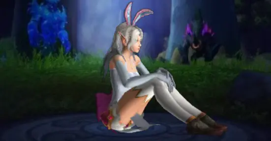 魔兽世界,复活节兔女郎,魔兽世界,World of Warcraft,魔兽世界
