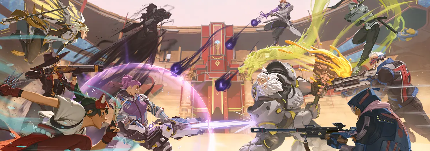 守望先锋,16赛季,角斗领域,守望先锋,Overwatch,守望先锋