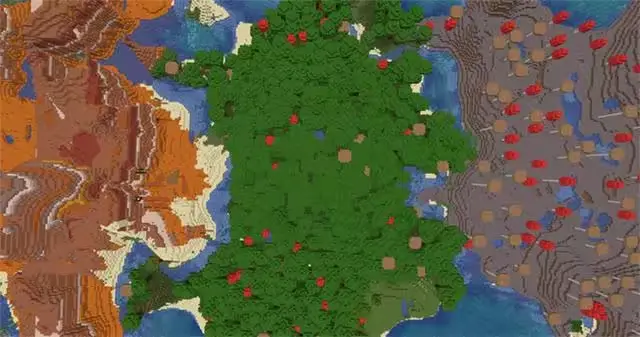 我的世界,全是村庄的种子,我的世界,Minecraft,我的世界
