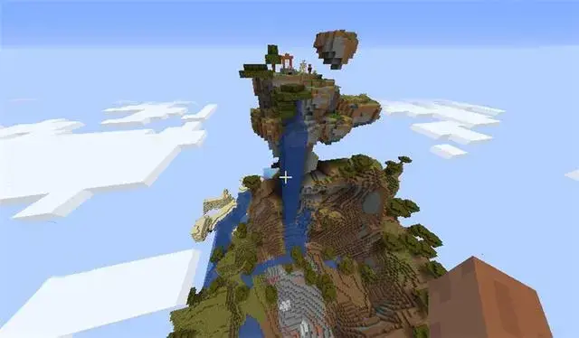 我的世界,全是村庄的种子,我的世界,Minecraft,我的世界