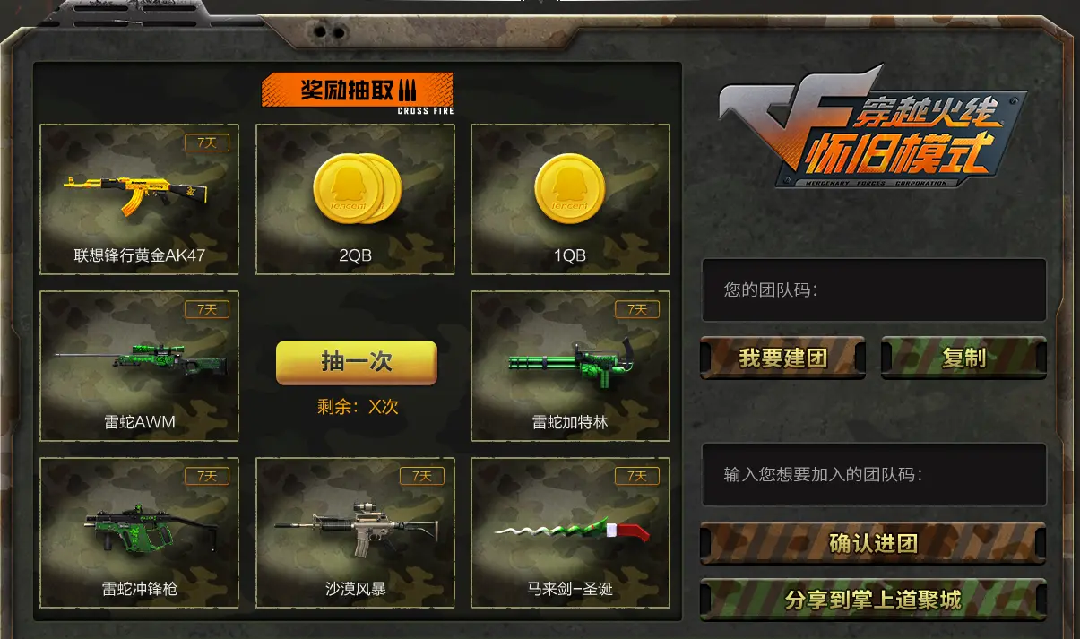 穿越火线,迷彩套,穿越火线,Cross Fire,穿越火线