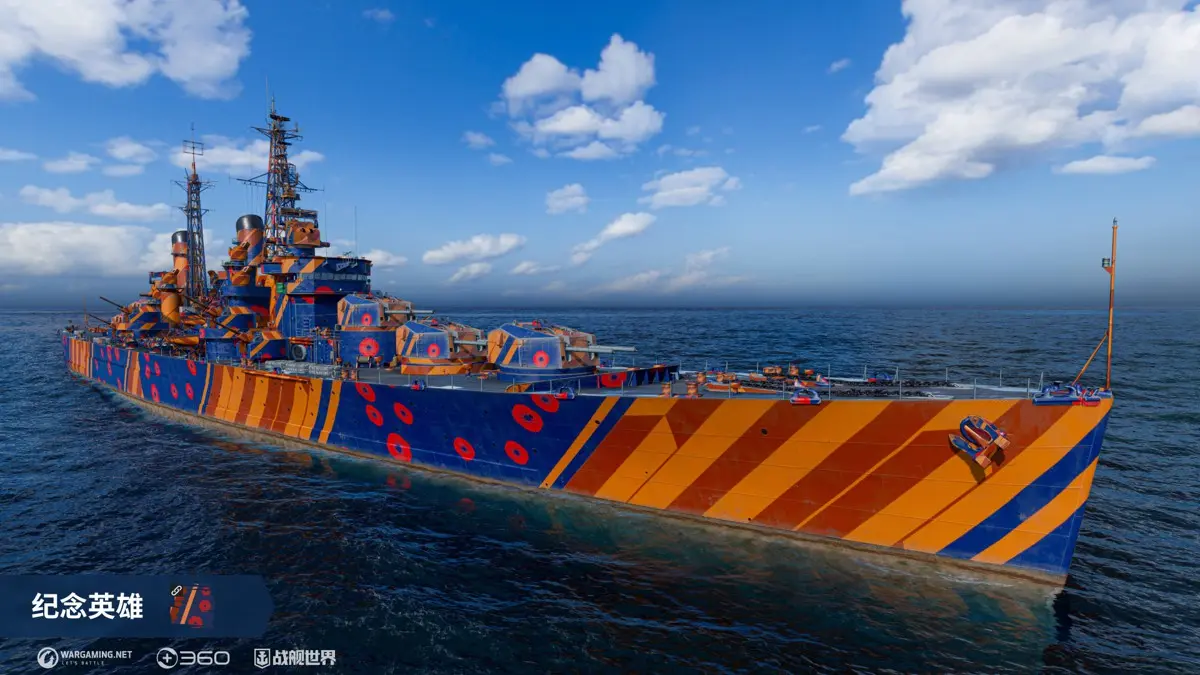 战舰世界,ANZ军团日,战舰世界,World of Warships