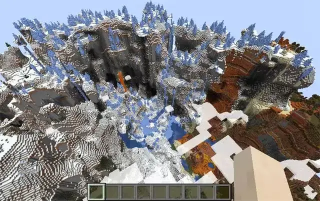 我的世界,放大化世界种子,我的世界,Minecraft,我的世界