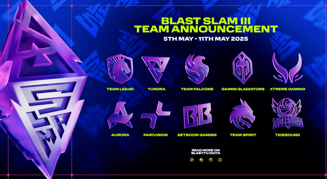 dota2,BLAST Slam III,dota2BLAST Slam III时间赛程表战队汇总