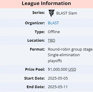 dota2,BLAST Slam III什么时候,Dota2BLAST Slam III赛事时间介绍