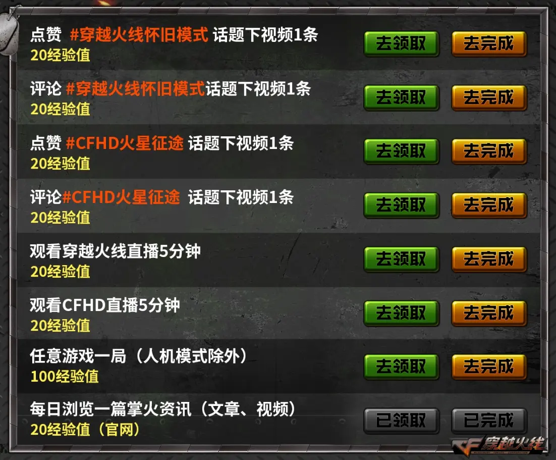 穿越火线,火线计划,穿越火线,Cross Fire