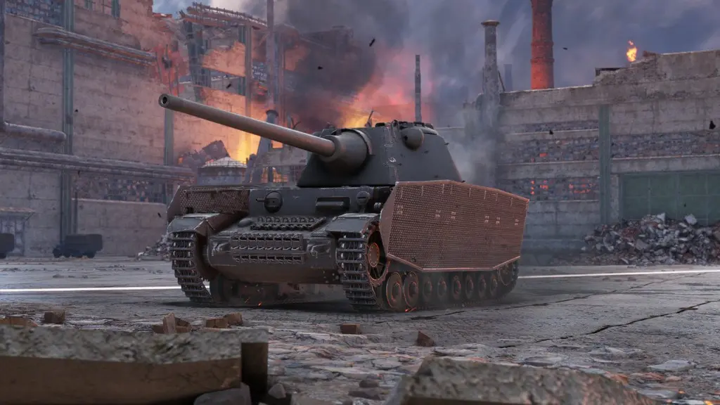 坦克世界,E 75 TS,IV号炮塔升级型,坦克世界,World Of Tanks,坦克世界