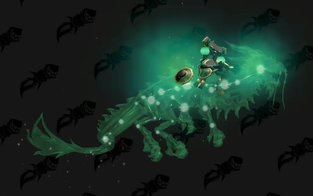 魔兽世界,绿色星光龙,熊猫人怀旧服,魔兽世界,World of Warcraft,魔兽世界