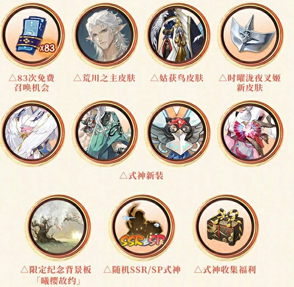 阴阳师,5月嘉年华福利汇总2025