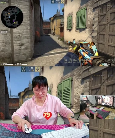 暴躁老阿姨CSGO中村姑是谁,CSGO暴躁老阿姨村姑介绍