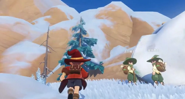 洛克王国世界,雪山暖屋位置