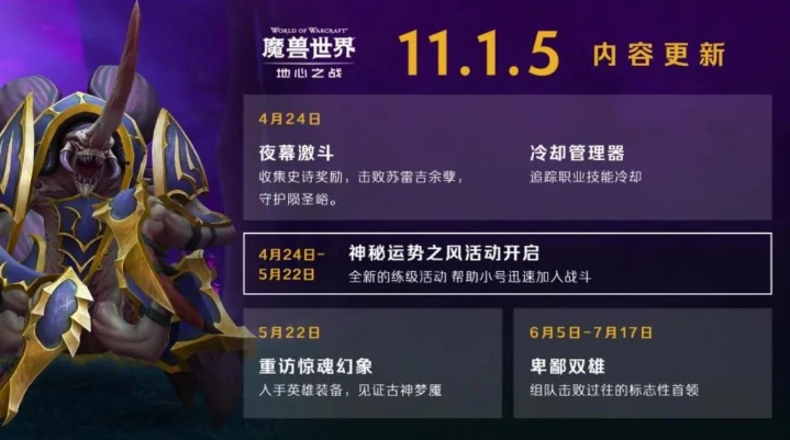 魔兽世界,神秘运势之风什么时候结束,魔兽世界神秘运势之风结束时间介绍,魔兽世界